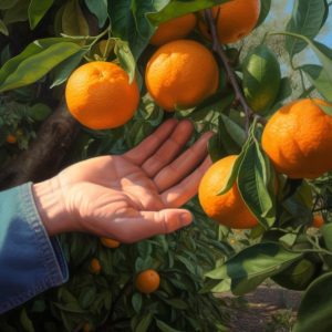 עץ תפוז שמוטי לגינה